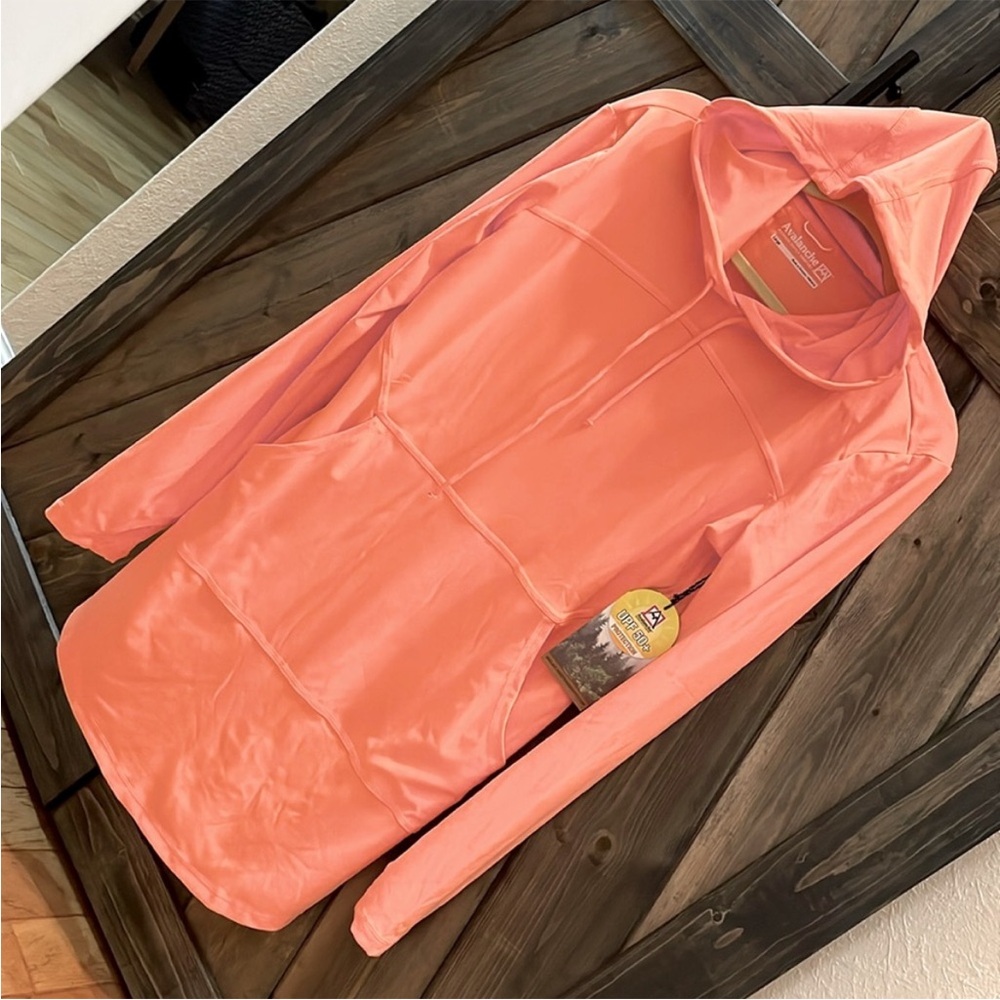 Avalanche Hooded Dress/Cover Up w/pocket NWT